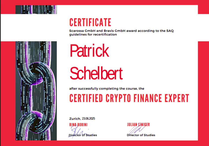 Certified Crypto Finance Expert (CCFE)